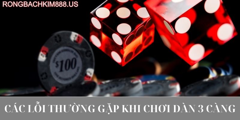 Các lỗi thường gặp khi chơi dàn 3 càng
