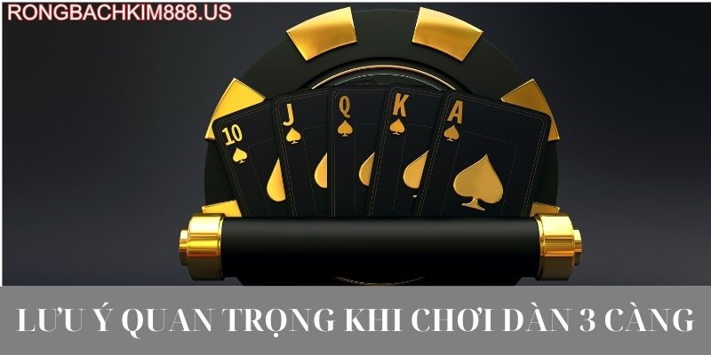 Lưu ý quan trọng khi chơi dàn đề 3 càng khung 2 ngày